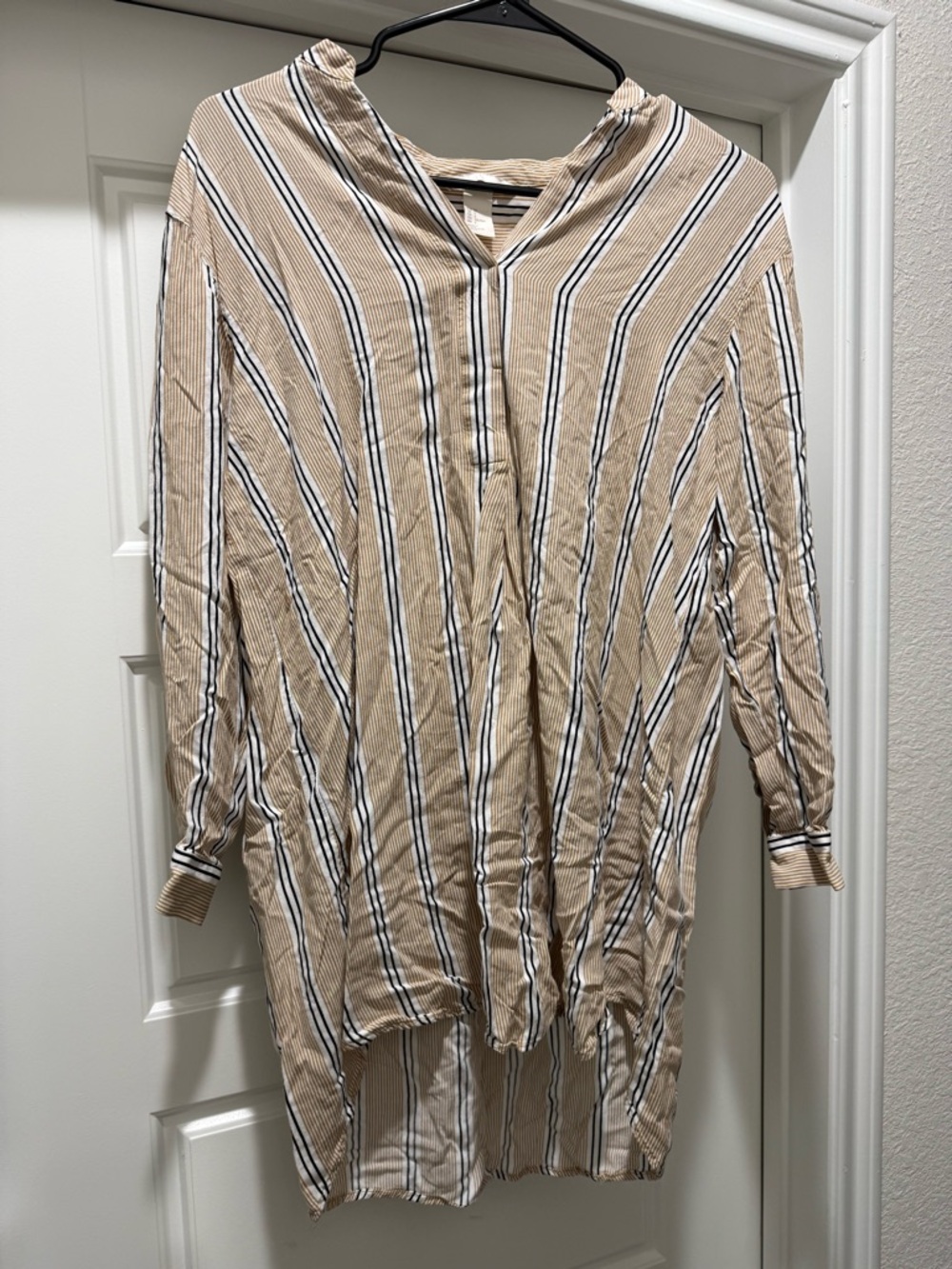 Striped Button Down DRESS